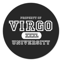 Virgo University Dark stickers