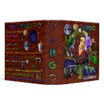 Virgo Zodiac Art Binder Full Wrap
