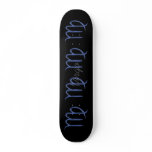 Virgo. Zodiac Astrological Sign. Custom Skateboard