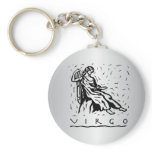 Virgo Zodiac Keychain