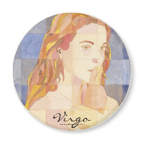 Virgo Zodiac magnets