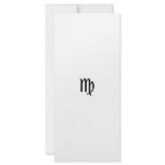 Virgo - Zodiac Sign Rack Card Template