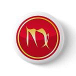 Virgo - Zodiac Signs Pins