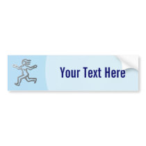 Virgo Zodiac Star Sign In Light Silver Bumper Stickers