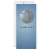 Virgo Zodiac Star Sign Premium Silver Bookmark Personalized Rack Card
