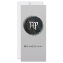 Virgo Zodiac Star Sign Universe Bookmark Customized Rack Card
