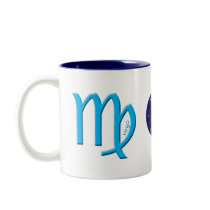 Virgo Zodiac Symbol Mug