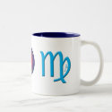 Virgo Zodiac Symbol Mug by PlanetZodiac Virgo Zodiac Symbol Mug