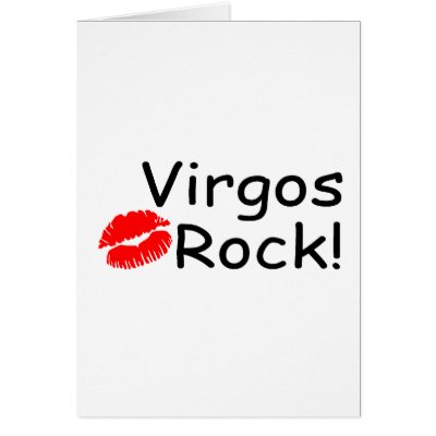 Virgos Rock Greeting Cards by CelebrationZazzle