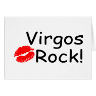 Virgos Rock card
