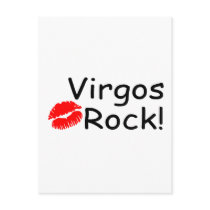 Virgos Rock postcards