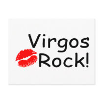 Virgos Rock postcards