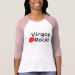Ladies 3/4 Sleeve Raglan (Fitted)