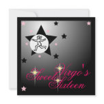 Virgo's Zodiacal Fortune Sweet Sixteen-Customize Invitations