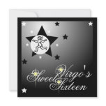 Virgo's Zodiacal Fortune Sweet Sixteen-Customize Custom Invitation