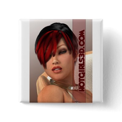 Virtual Girls Sexy Square Button by HotGirls3D by hotgirls3d_dotcom