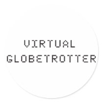 Virtual Globetrotter stickers
