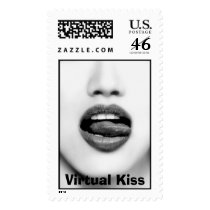 Virtual Kiss postage