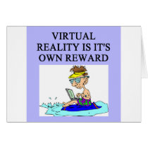 VIRTUAL reality cards