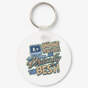 Virtually the Best Online Teacher keychains by teachertees Virtually the Best Online Teacher keychains