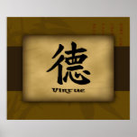 Virtue Chinese Poster