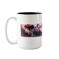 "Virtuoso" Guitar Player Watercolor mugs