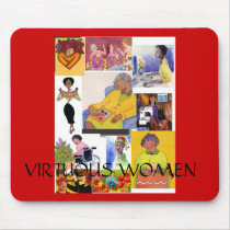 VIRTUOUS WOMEN mousepads by jtaylormoten VIRTUOUS WOMEN mousepads
