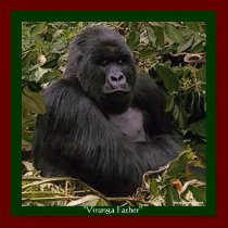 "Virunga" Mountain Gorilla (smaller) Art Print by RavenSpiritPrints "Virunga" Mountain Gorilla (smaller) Art Print