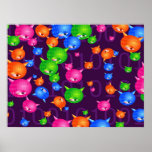 Virus Background Poster