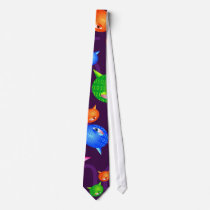 Virus Background Neckties
