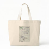 Visa & Entry Stamps from Communist East Germany Tote Bag