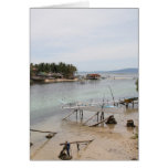Visayan fishing village greeting cards