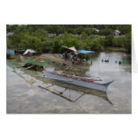 Visayan island greeting card