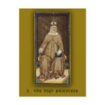 Visconti-Sforza Tarot Card Images on Cards Post Card
