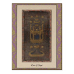 Visconti Tarot Deck Card - circa 1428-1447 Post Card