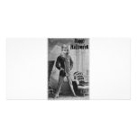 Viscount Wolfgang Von Whitefang Customized Photo Card