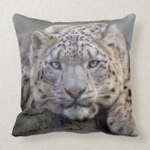 Vishnu Snow Leopard American MoJo Pillow