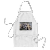 Vishnu Snow Leopard Apron