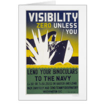 Visibility zero unless you lend binoculars - WPA cards