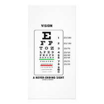 Vision A Never-Ending Sight (Snellen Chart) Picture Card