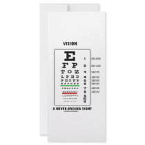 Vision A Never-Ending Sight (Snellen Chart) Rack Cards