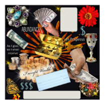 Vision Board for Prosperity posters