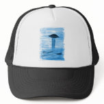 VISION-D8 painting blue hue Mesh Hats