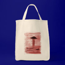 VISION-D8 painting burgandy hue bags