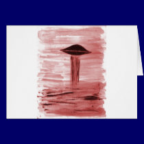 VISION-D8 painting burgandy hue cards
