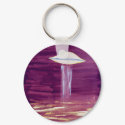 VISION-D8 painting purple keychain