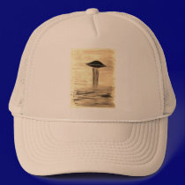 VISION-D8 painting sepia hats