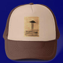 VISION-D8 painting sepia hats