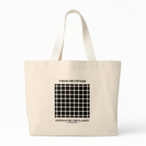 Vision Deception Scintillating Grid Illusion bags by wordsunwords Vision Deception Scintillating Grid Illusion bags