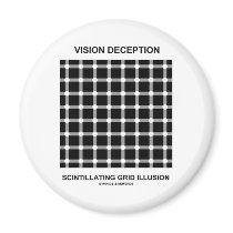 Vision Deception Scintillating Grid Illusion magnets